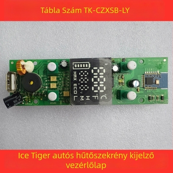 Autóhűtő vezérlő PCB - kijelző panel, alaplap, tápegység (5 L-ig terjedő térfogat)