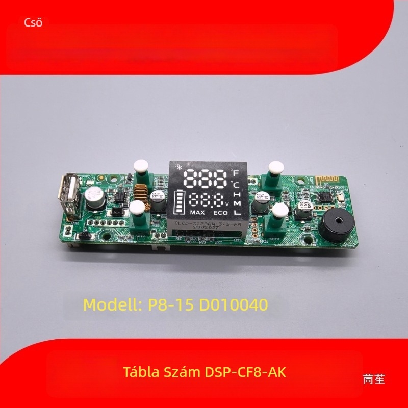 Autóhűtő vezérlő PCB - kijelző panel, alaplap, tápegység (5 L-ig terjedő térfogat)