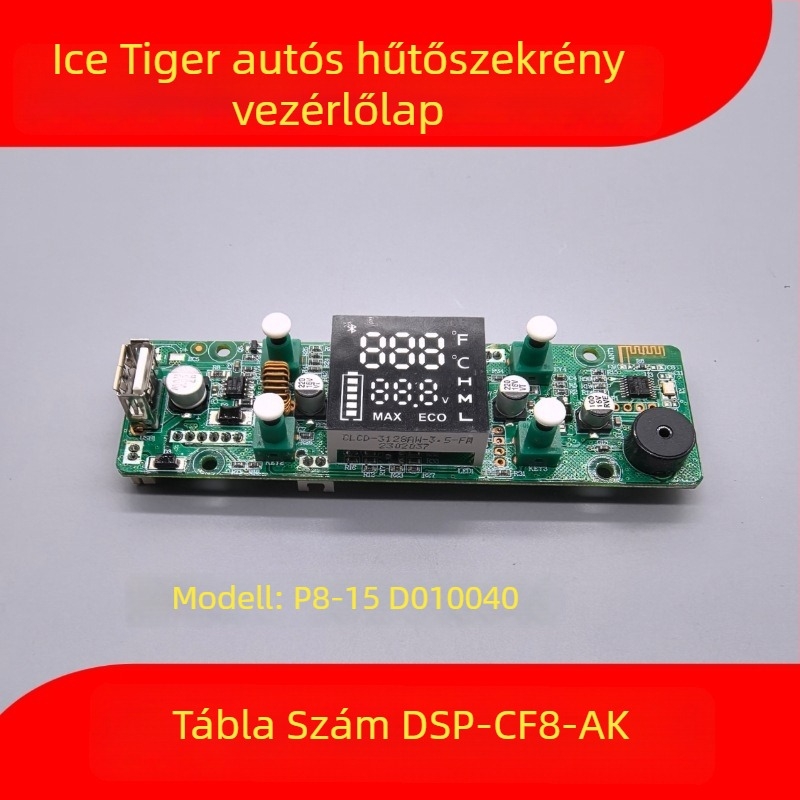 Autóhűtő vezérlő PCB - kijelző panel, alaplap, tápegység (5 L-ig terjedő térfogat)