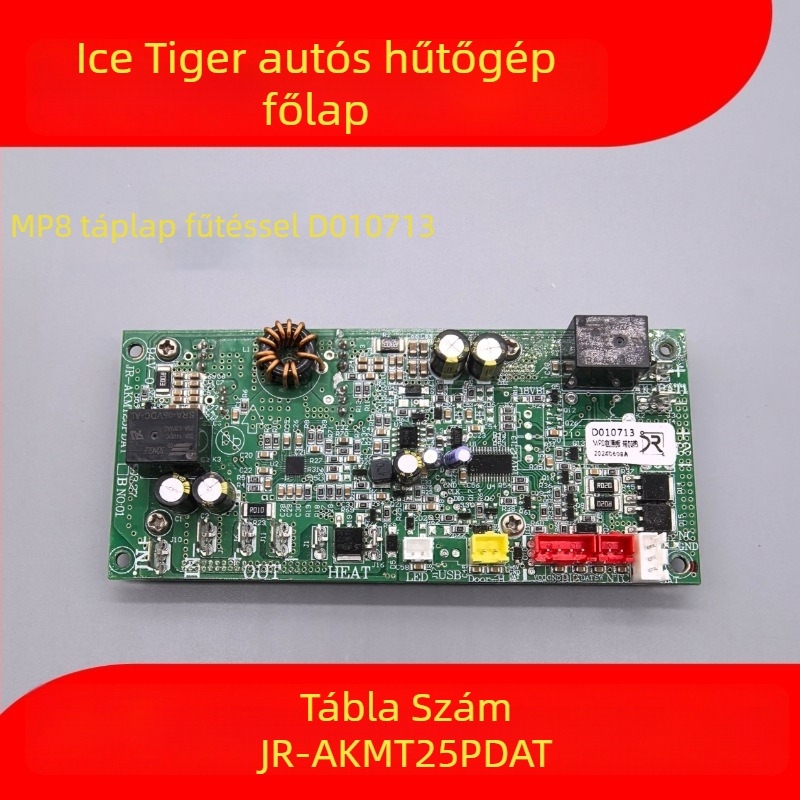 Autóhűtő vezérlő PCB - kijelző panel, alaplap, tápegység (5 L-ig terjedő térfogat)