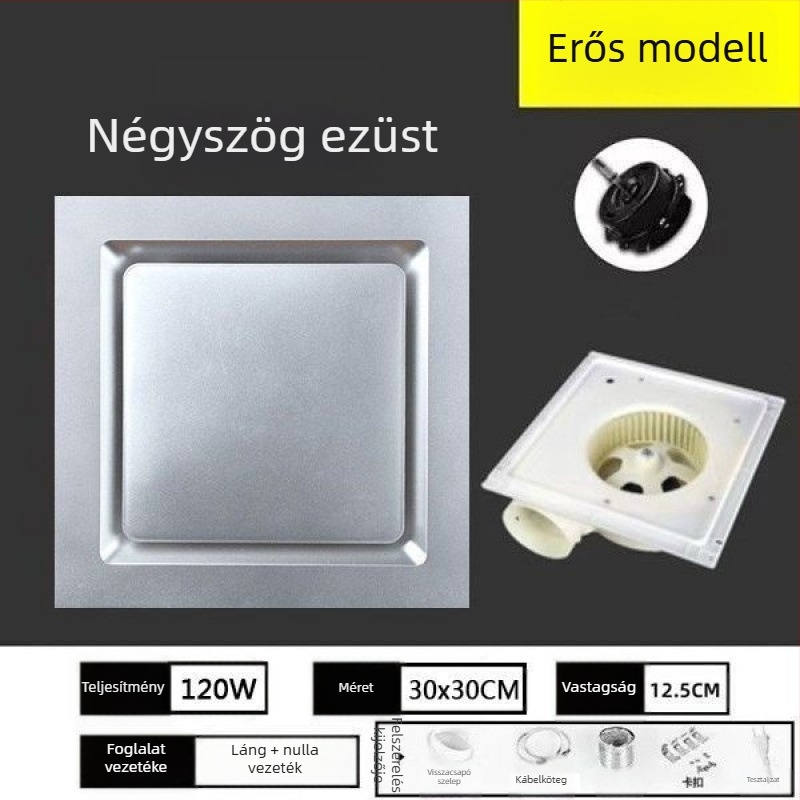 Szellőző ventilátor, Mingshuo 300h-2, távirányító, légáramlás 750 m3/h, ablakos elválasztó stílus