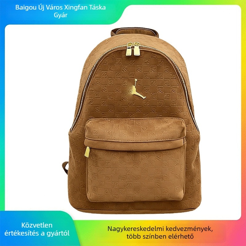 Checkerboard mintázatú, uniszex hátizsák szabadidős utazásokhoz, 20–35L, vízálló