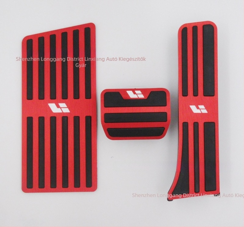 Linxiang alumíniumötvözet gáz- és fékpedál készlet az Ideal L7/L8/L9-modellekhez, automata váltóhoz