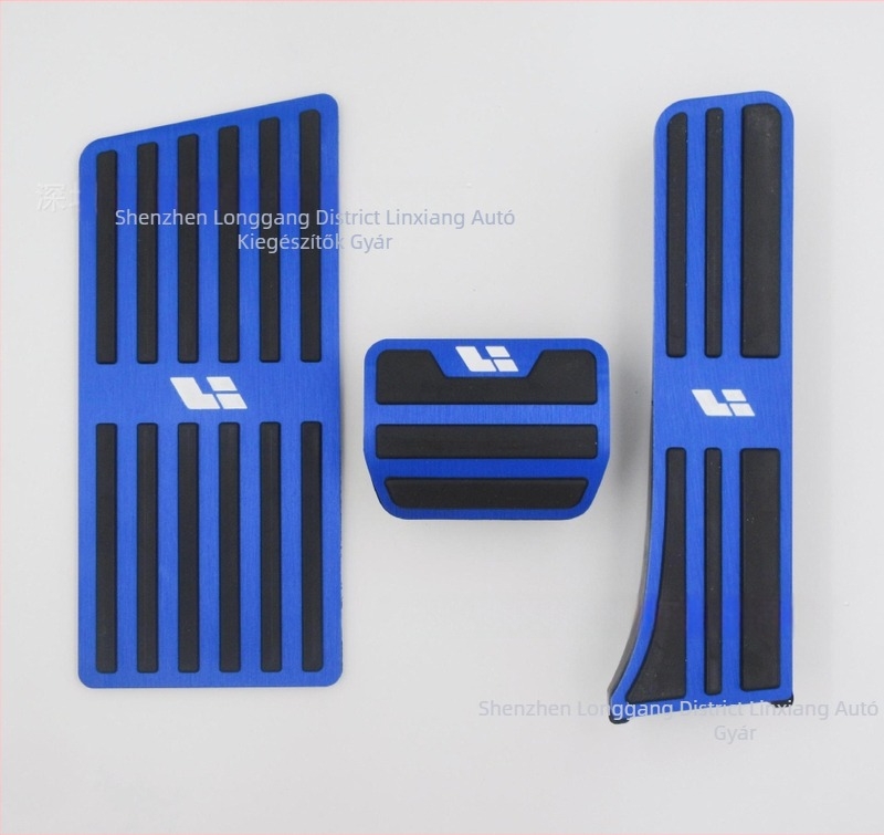 Linxiang alumíniumötvözet gáz- és fékpedál készlet az Ideal L7/L8/L9-modellekhez, automata váltóhoz