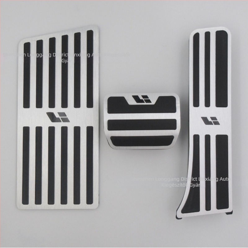 Linxiang alumíniumötvözet gáz- és fékpedál készlet az Ideal L7/L8/L9-modellekhez, automata váltóhoz