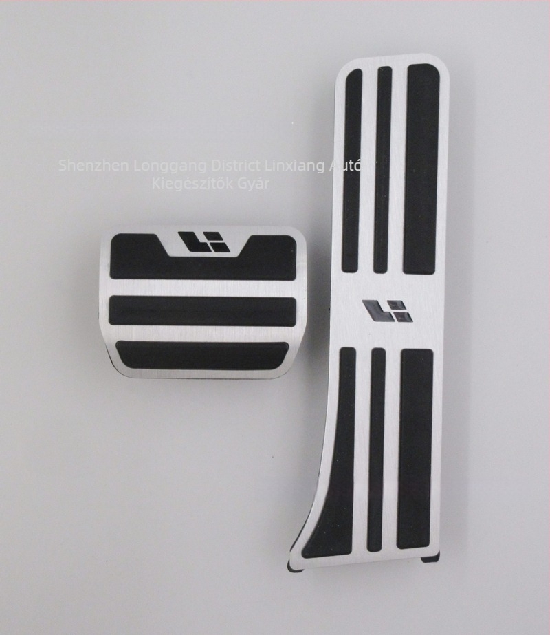 Linxiang alumíniumötvözet gáz- és fékpedál készlet az Ideal L7/L8/L9-modellekhez, automata váltóhoz