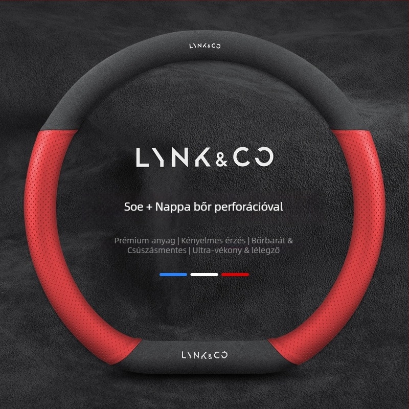 Velúr bőrből készült kormánykerékvédő készlet, egész évben használható, járműspecifikus telepítés, univerzális kompatibilitás