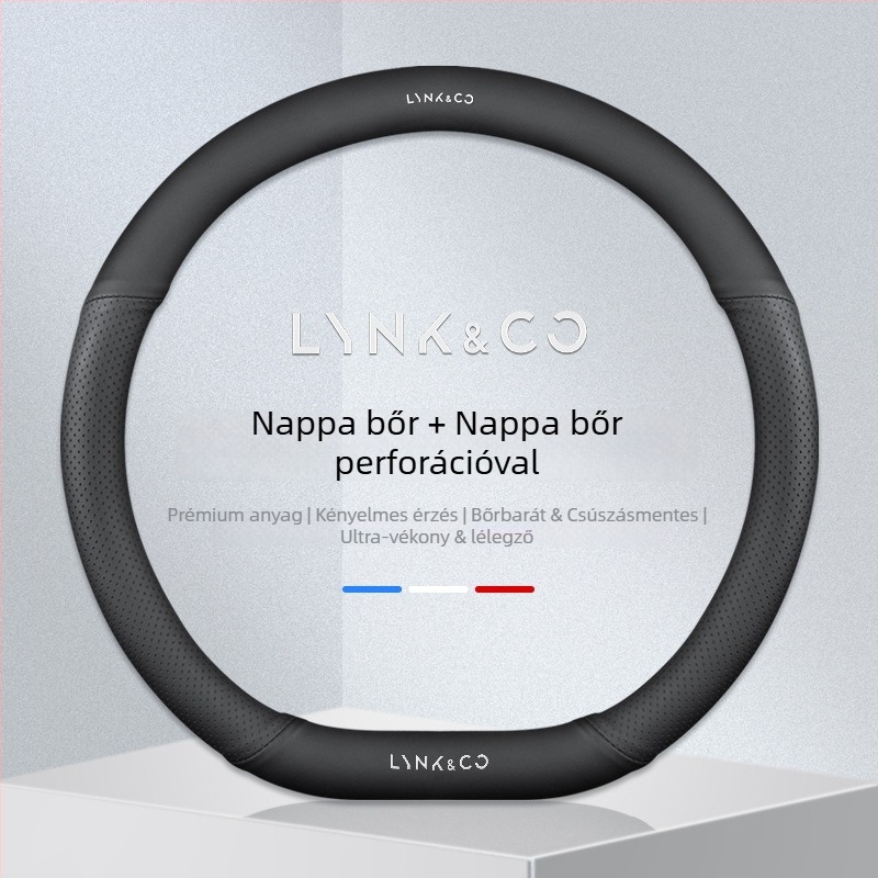 Velúr bőrből készült kormánykerékvédő készlet, egész évben használható, járműspecifikus telepítés, univerzális kompatibilitás