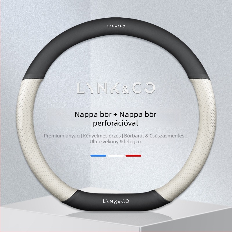 Velúr bőrből készült kormánykerékvédő készlet, egész évben használható, járműspecifikus telepítés, univerzális kompatibilitás