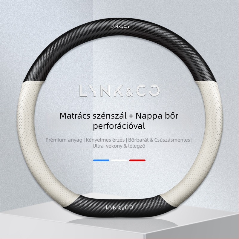 Velúr bőrből készült kormánykerékvédő készlet, egész évben használható, járműspecifikus telepítés, univerzális kompatibilitás