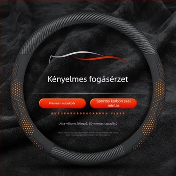 Mu xun autó kormányvédő huzat — eredeti stílus, mesterséges bőr, egész éves használat, univerzális telepítés.