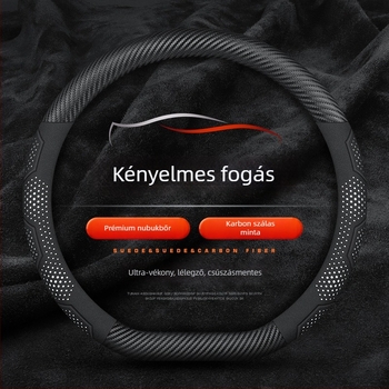 Mu xun autó kormányvédő huzat — eredeti stílus, mesterséges bőr, egész éves használat, univerzális telepítés.