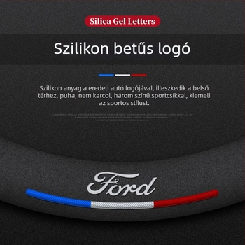 Ford kormánykerékfedél – Plaid Wave velúr, univerzális illeszkedés, egész éves használatra