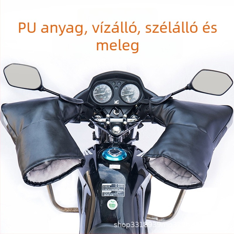 Motorkerékpáros kesztyűk, bőr, uniszex, felnőtt, kerékpározásra és versenyekre.
