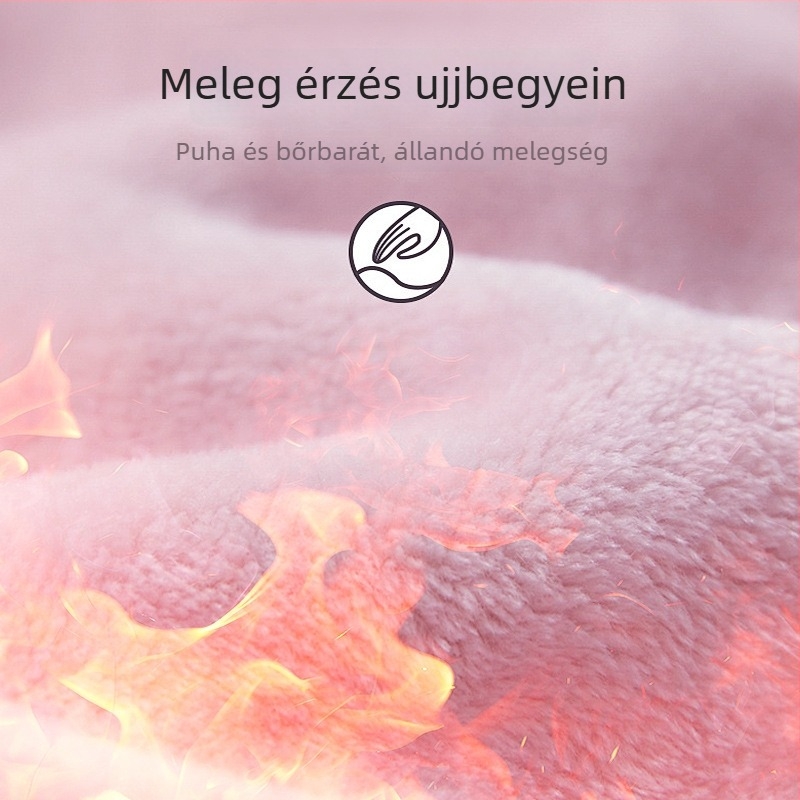Téli kormánykerék borító, univerzális, csúszásmentes felület, D-alakú, mesterséges plüss anyag