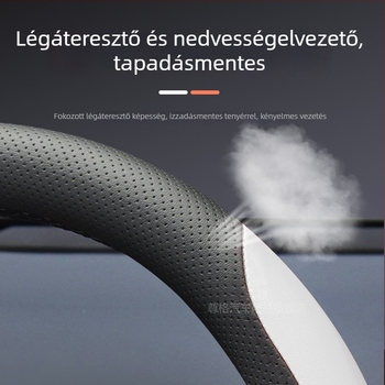 Kormánykerékvédő Chebaihu, aranyos stílus, műbőr, univerzális illesztés, minden évszakban használható