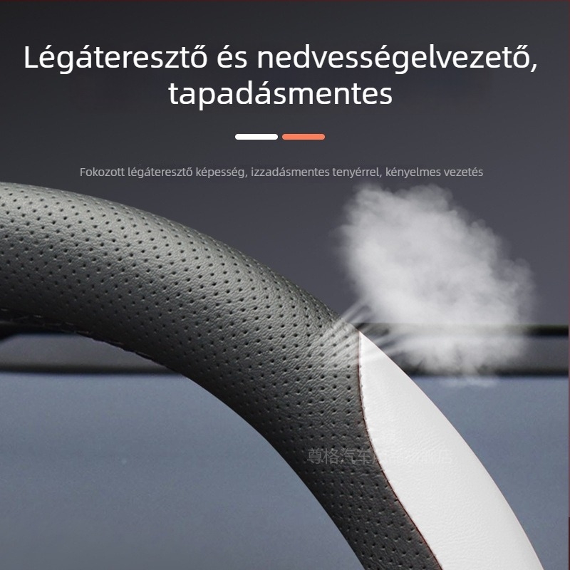 Kormánykerékvédő Chebaihu, aranyos stílus, műbőr, univerzális illesztés, minden évszakban használható