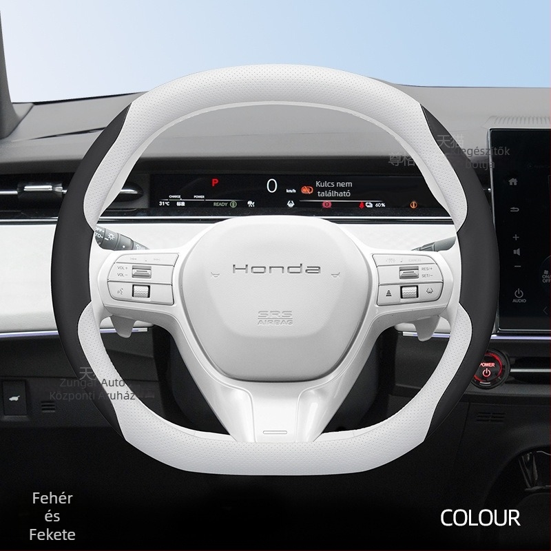 Kormánykerékvédő Chebaihu, aranyos stílus, műbőr, univerzális illesztés, minden évszakban használható