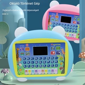 Korai oktatási történetgép - elektromos, zenei funkció, műanyag felépítés, memória nélkül, 4-6 éveseknek