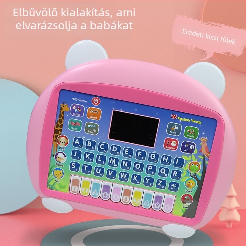 Korai oktatási történetgép - elektromos, zenei funkció, műanyag felépítés, memória nélkül, 4-6 éveseknek