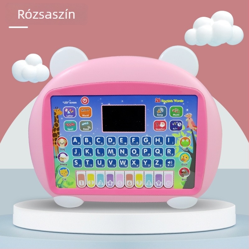 Korai oktatási történetgép - elektromos, zenei funkció, műanyag felépítés, memória nélkül, 4-6 éveseknek