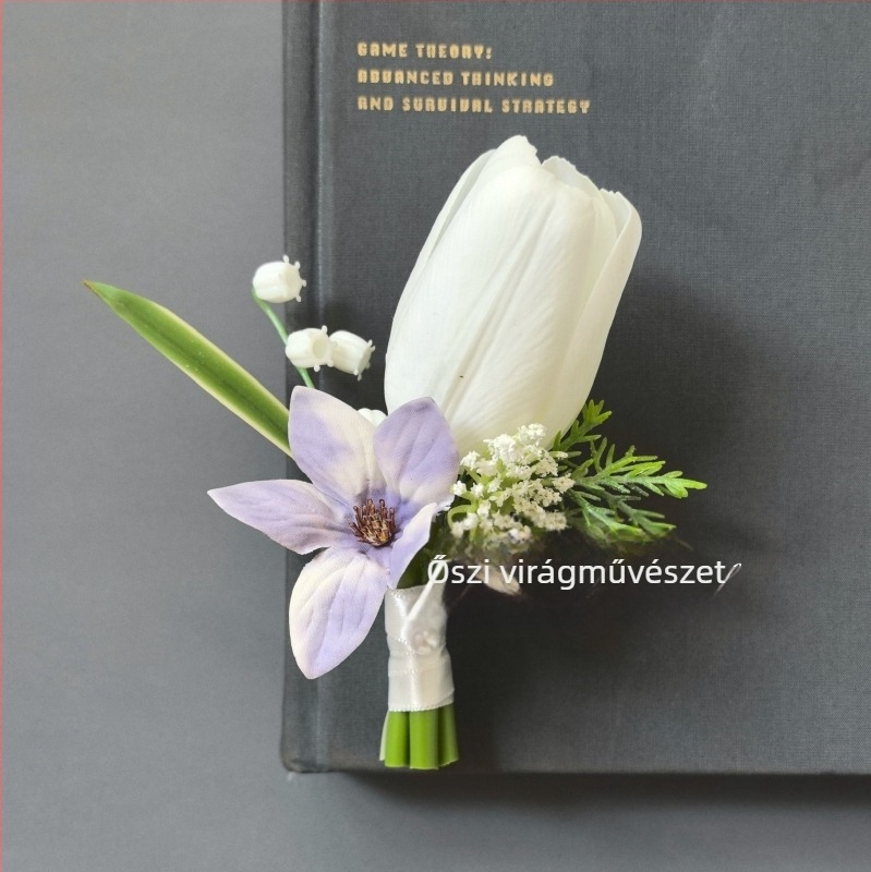 Esküvői virágkészlet mesterséges virágokkal a menyasszony és a vőlegény, koszorúslányok és koszorúslányok számára – esküvői fotórekvizitum (Márka: Egyéb; Anyag: Egyéb; Testreszabás nem lehetséges; Logó nyomtatása nem lehetséges)