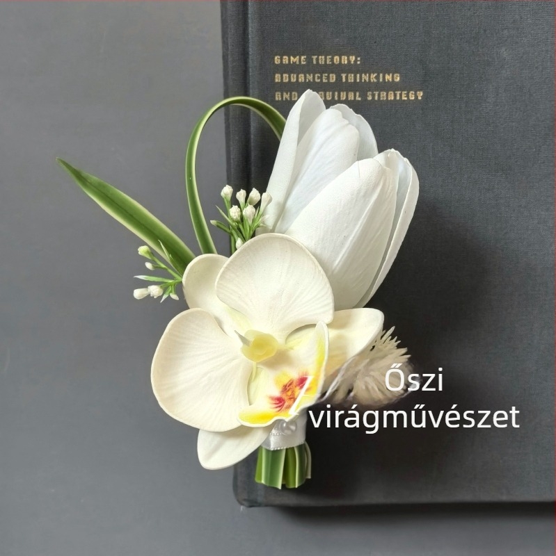 Esküvői virágkészlet mesterséges virágokkal a menyasszony és a vőlegény, koszorúslányok és koszorúslányok számára – esküvői fotórekvizitum (Márka: Egyéb; Anyag: Egyéb; Testreszabás nem lehetséges; Logó nyomtatása nem lehetséges)