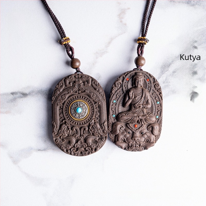 12 zodiákus jelzésű borostyán medál Manjushri Bodhisattva ábrával, fa autóba akasztható kiegészítő, kézzel faragott