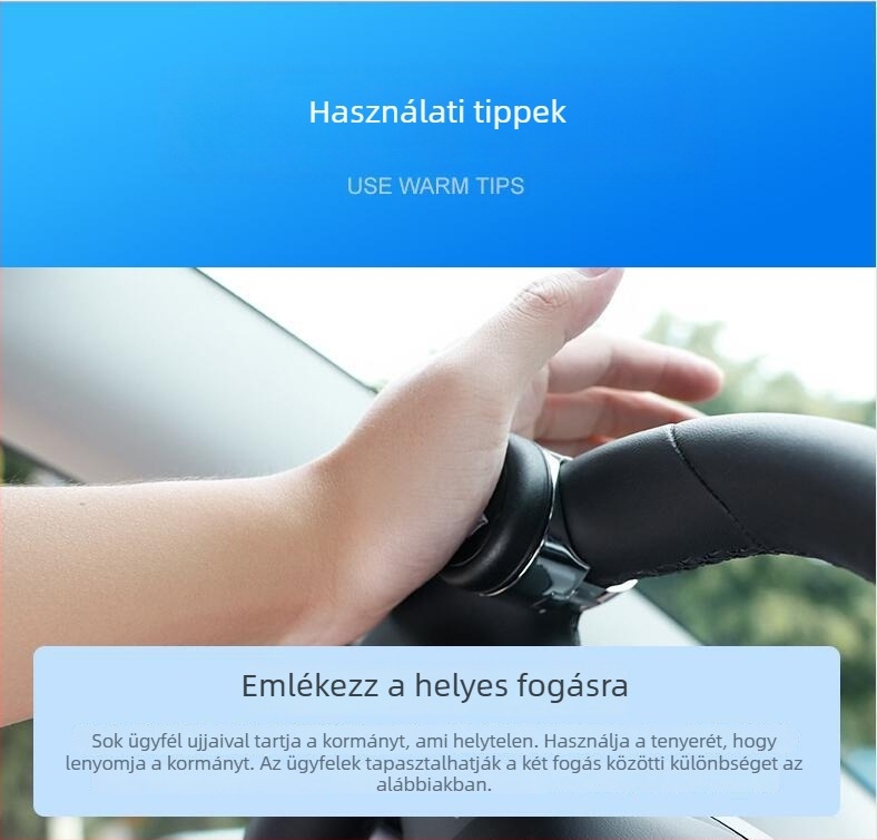 Kormánykerék emelő – egykezes működés, golyóscsapágyas, többfunkciós