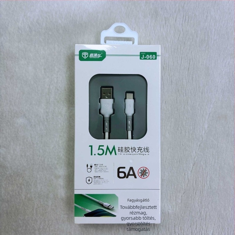 120W Gyors töltés USB-C adatkábel, 1-2 m hosszú, Android, Honor, Apple és Huawei készülékekhez