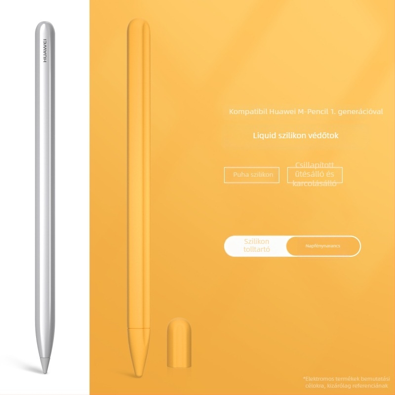 Huawei m-pencil stylus tok – szilikon védőtok, csúszásmentes, licencelhető magáncímke