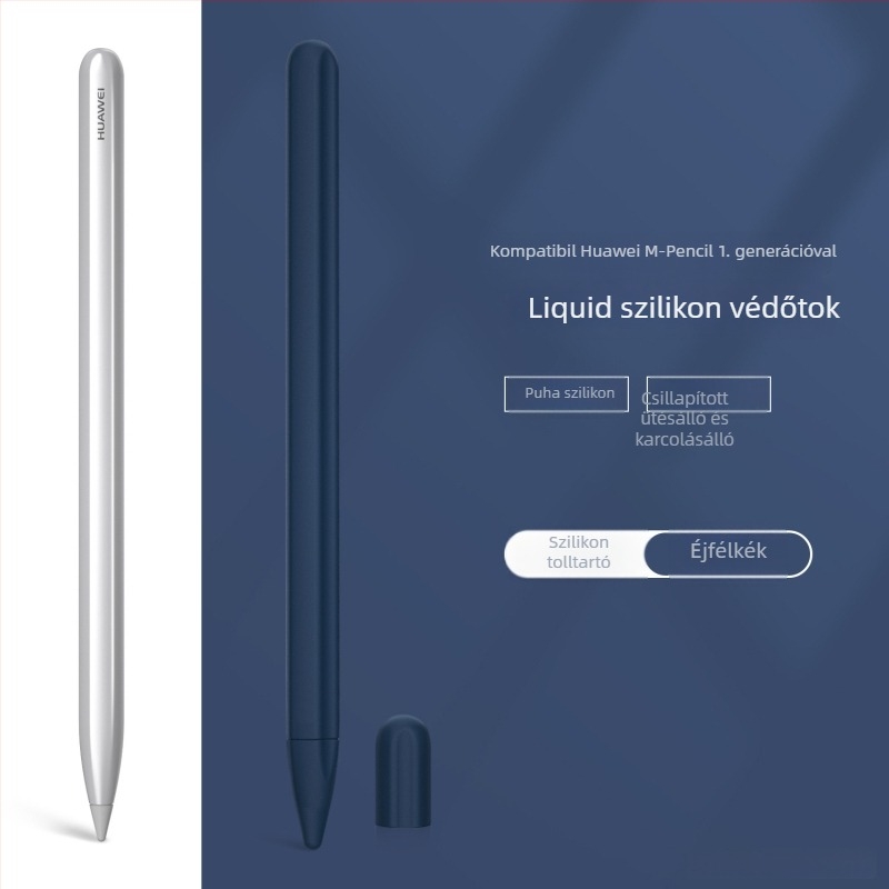 Huawei m-pencil stylus tok – szilikon védőtok, csúszásmentes, licencelhető magáncímke