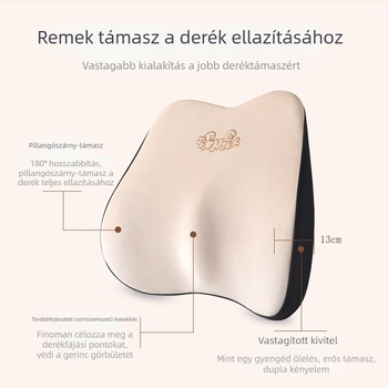 Memóriahabos autófejtámasz párna a nyak támasztásáért