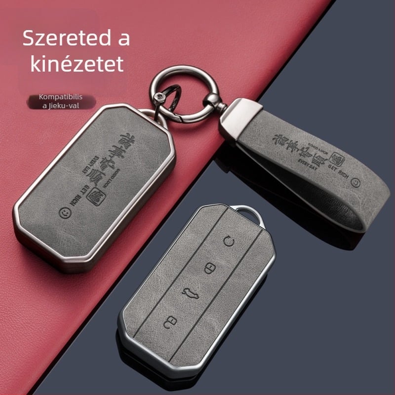 Chery Jaecoo kulcstartó tok – minimalista TPU tok, J5/J7 kompatibilis, Testreszabás nélkül
