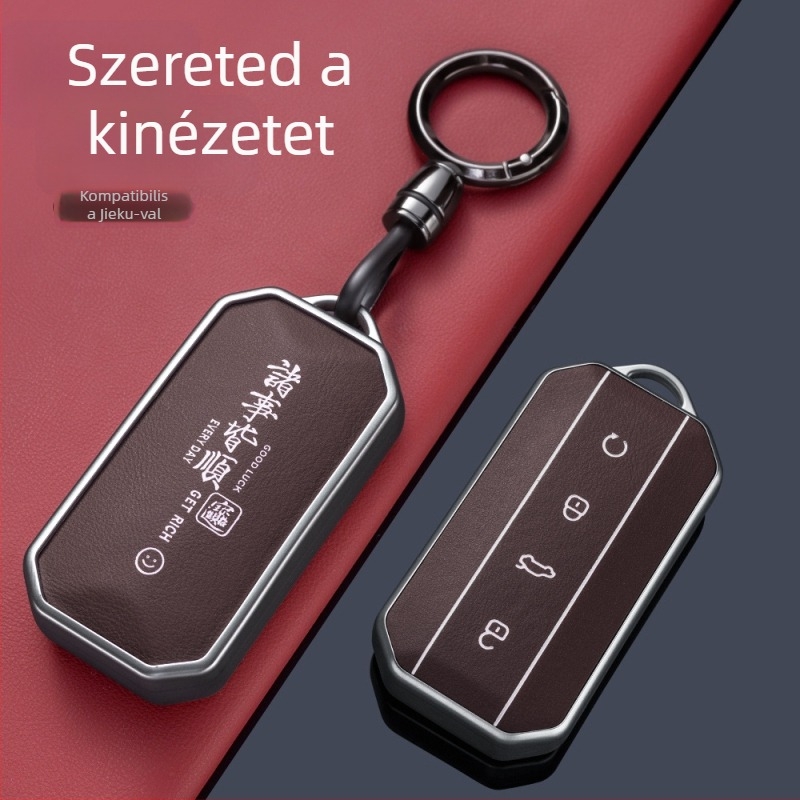 Chery Jaecoo kulcstartó tok – minimalista TPU tok, J5/J7 kompatibilis, Testreszabás nélkül