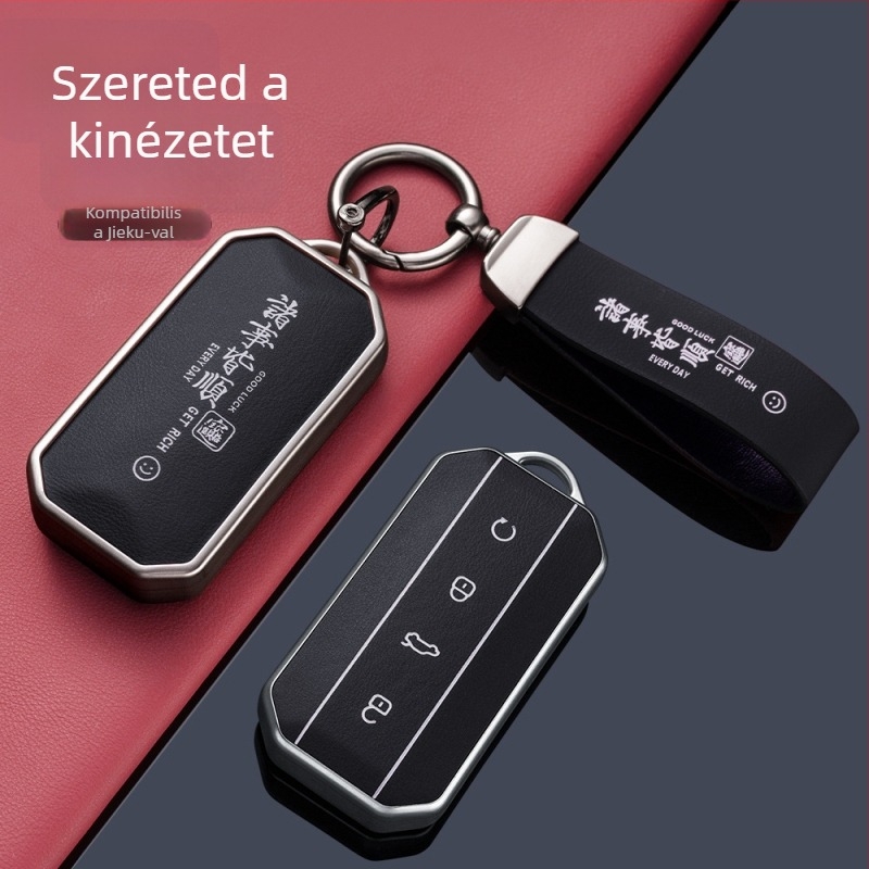 Chery Jaecoo kulcstartó tok – minimalista TPU tok, J5/J7 kompatibilis, Testreszabás nélkül