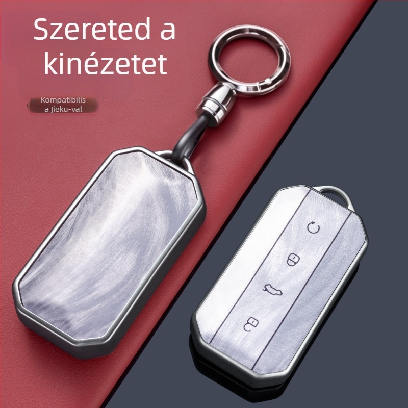 Chery Jaecoo kulcstartó tok – minimalista TPU tok, J5/J7 kompatibilis, Testreszabás nélkül