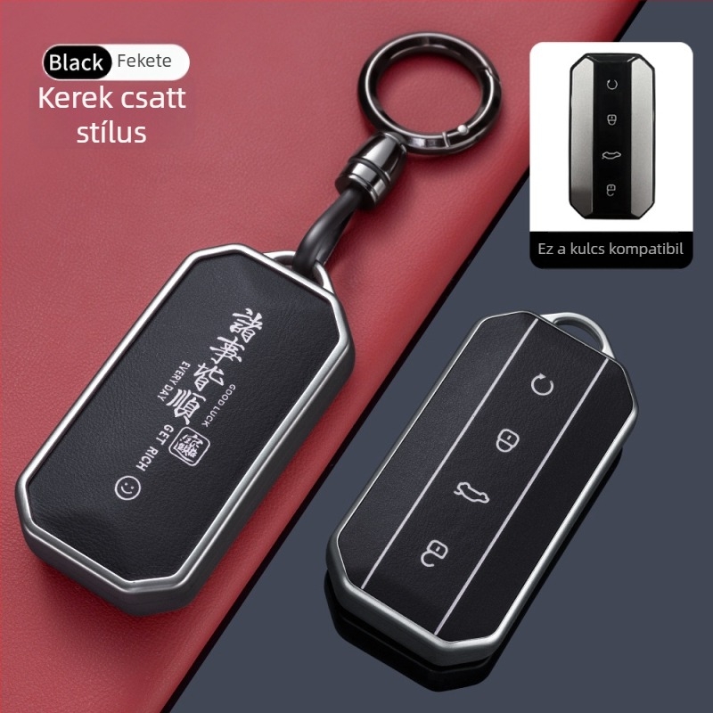 Chery Jaecoo kulcstartó tok – minimalista TPU tok, J5/J7 kompatibilis, Testreszabás nélkül