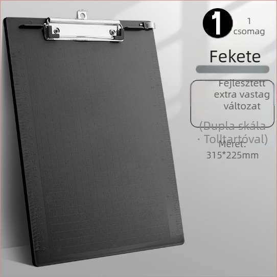 LC3005 Műanyag A4-es Klipboard erős clamp