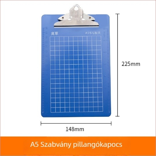 LC3005 Műanyag A4-es Klipboard erős clamp
