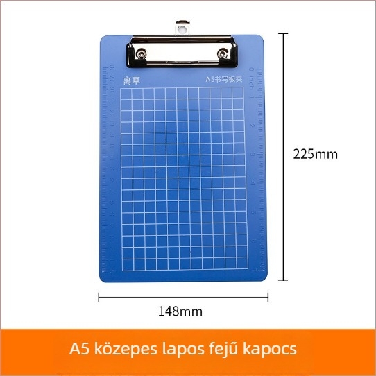 LC3005 Műanyag A4-es Klipboard erős clamp