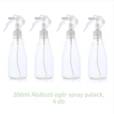 Kis fertőtlenítő permetező üveg, műanyag, finom köd, otthoni tisztításra és növények öntözésére