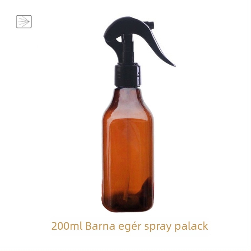 Kis fertőtlenítő permetező üveg, műanyag, finom köd, otthoni tisztításra és növények öntözésére