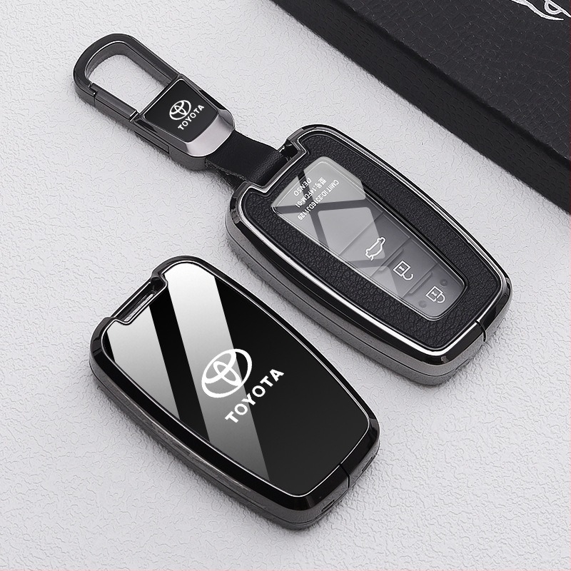 Toyota kulcsfedél burkolat – cinkötvözet, magas színvonalú érzet, 2024-es modell, testreszabás nélkül