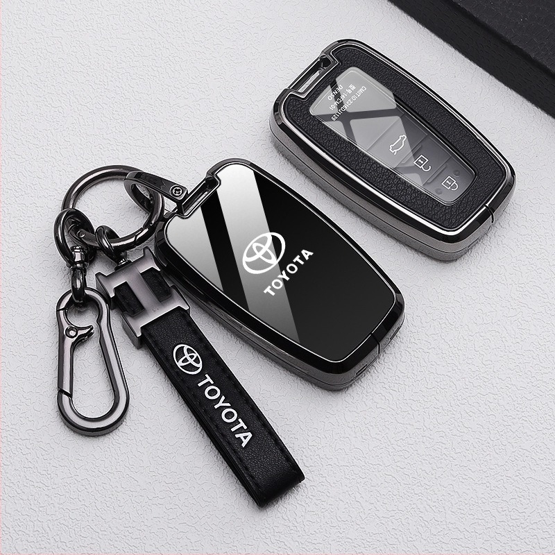 Toyota kulcsfedél burkolat – cinkötvözet, magas színvonalú érzet, 2024-es modell, testreszabás nélkül