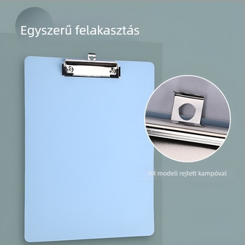 Jiyu mappaklip, modell A4/A5, típus: egyedi erős klip, csiptető méret 9,5×3 cm, papírméret A4/A5
