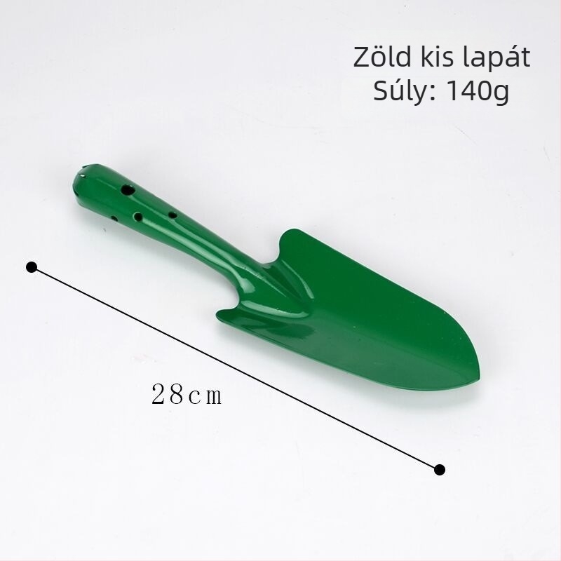 Kertészeti lapátkészlet a talaj fellazításához és ültetéséhez zöldségek, virágok és fák számára; két darabos készlet cserepes növényekhez, Golden Scale Dragon