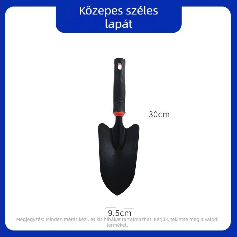 Kertészeti lapátkészlet a talaj fellazításához és ültetéséhez zöldségek, virágok és fák számára; két darabos készlet cserepes növényekhez, Golden Scale Dragon