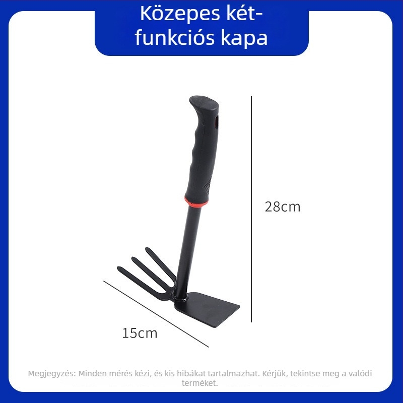 Kertészeti lapátkészlet a talaj fellazításához és ültetéséhez zöldségek, virágok és fák számára; két darabos készlet cserepes növényekhez, Golden Scale Dragon