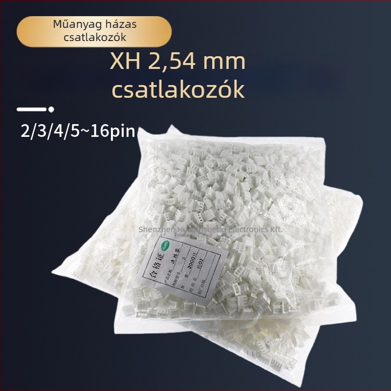 HXS XH sorozat műanyag héj csatlakozó | PA66 érintkezőanyag | 3C digitális alkalmazásokhoz